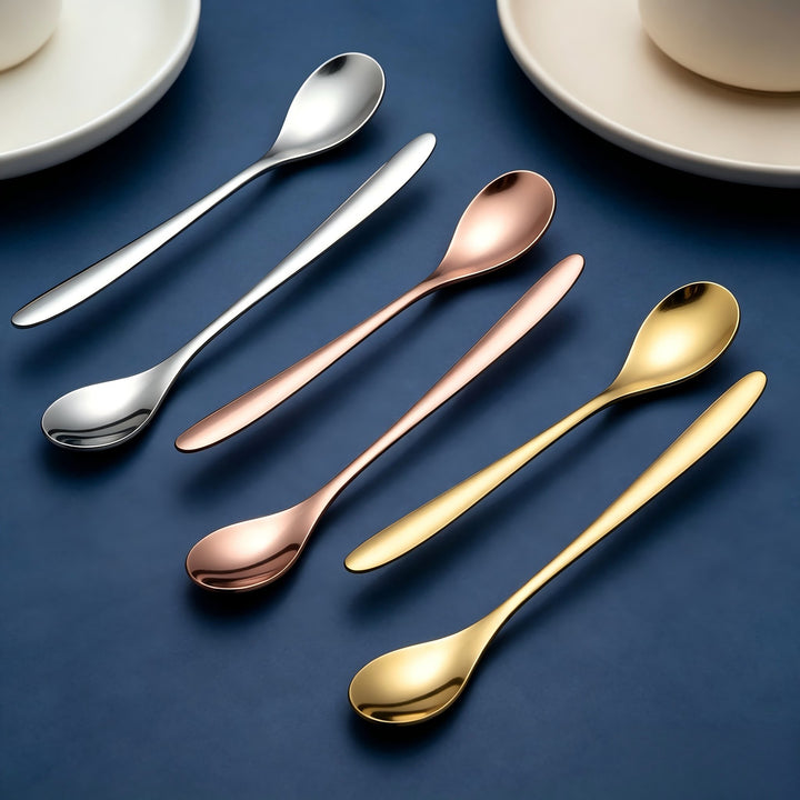 Elegant Dessert Spoon Made of High-Quality Stainless Steel Bowlift