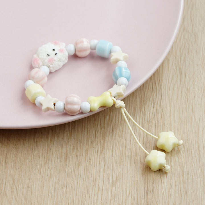 Heart-Shaped Beaded Bracelet Bowlift