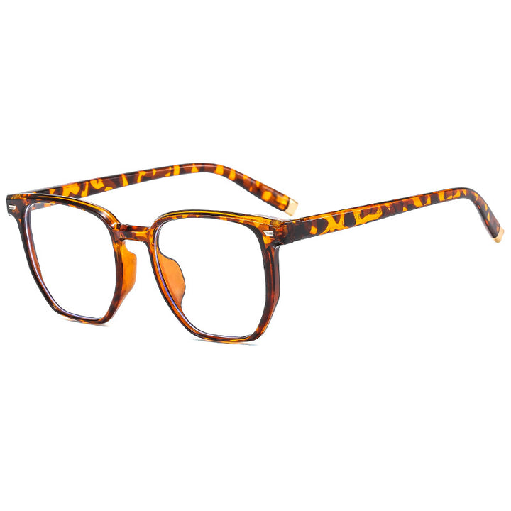Women's fashionable transparent sunglasses in elegant hexagon design Bowlift
