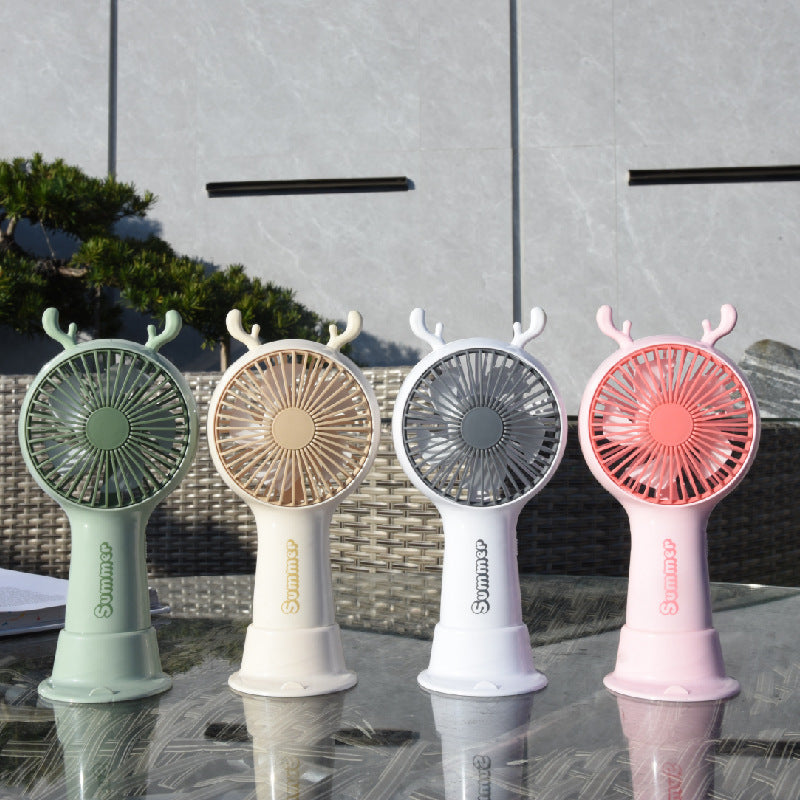 Women's Portable Mini Table Fan with Foldable Design Bowlift
