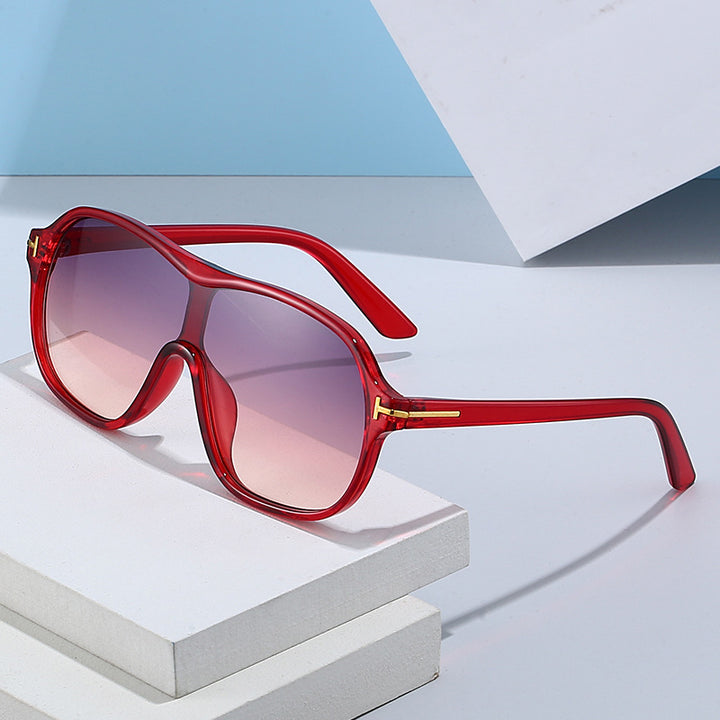 Women's fashionable bicycle sunglasses in trendy oversized design Bowlift