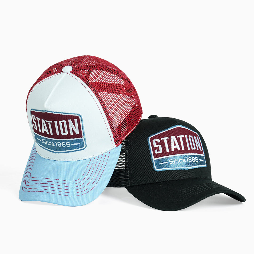 Women Breathable Trucker Cap with Vintage Design Bowlift