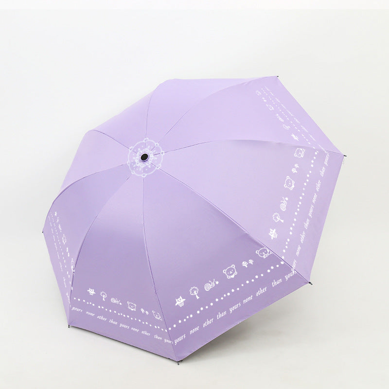 Ladies lightweight and portable umbrella Bowlift
