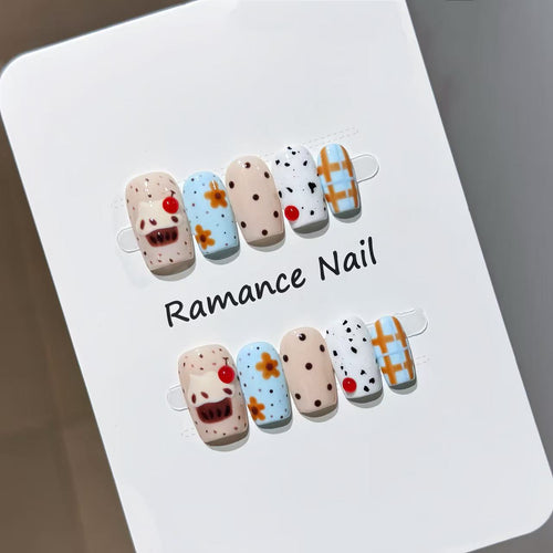 Decorative Themed Nail Art Set Bowlift