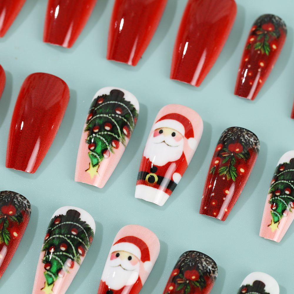 Christmas Art Nails Bowlift