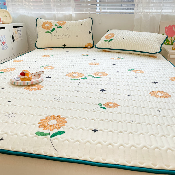 Playful Rainbow Mattress Protector