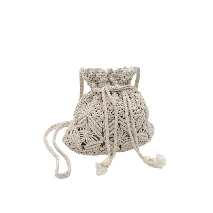 Hand-knotted Eco-friendly Shoulder Bag Bowlift
