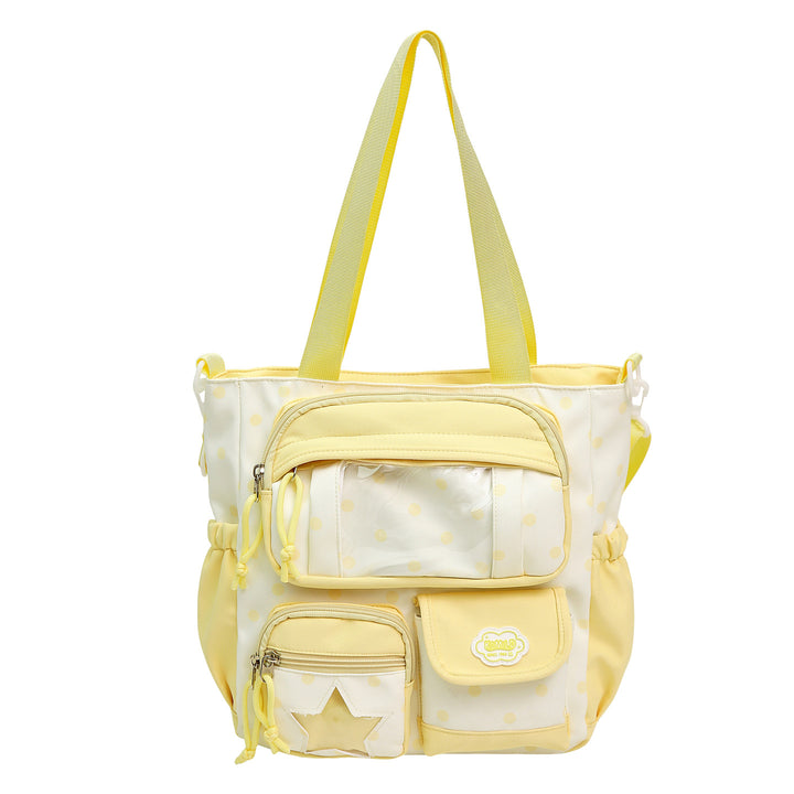 Multi-Pocket Casual Tote Bowlift