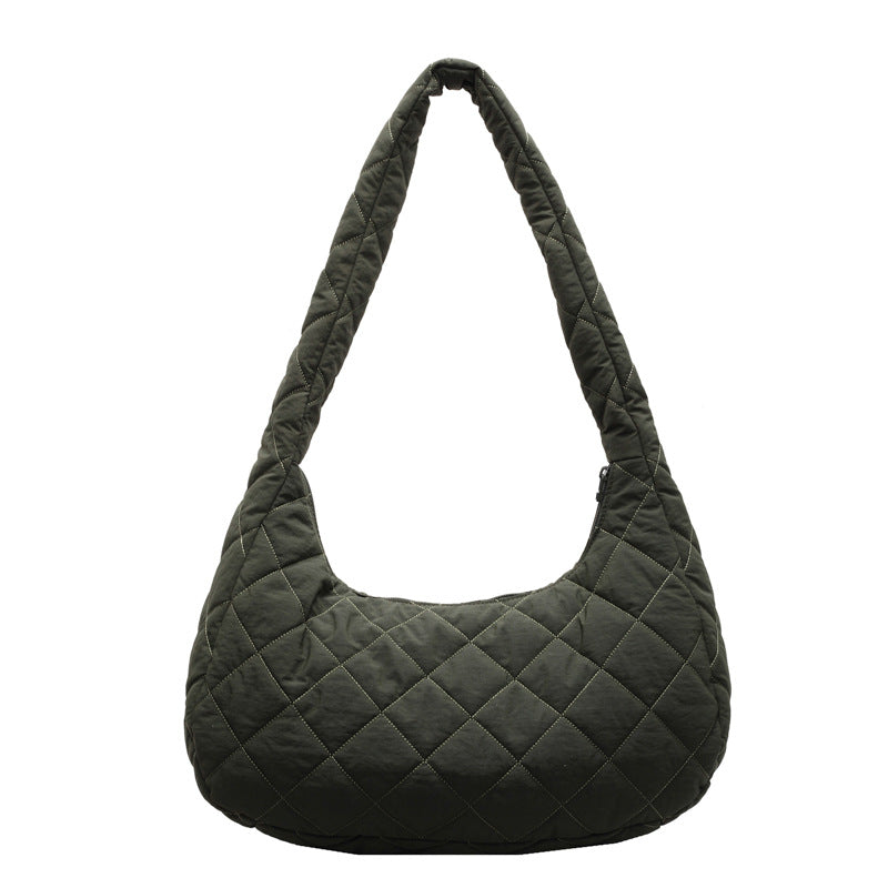 Chic Quilted Hobo Handbag Bowlift
