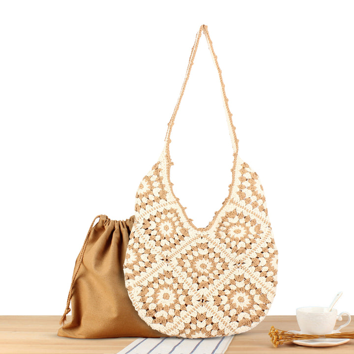 Handbag in modern crochet pattern Bowlift