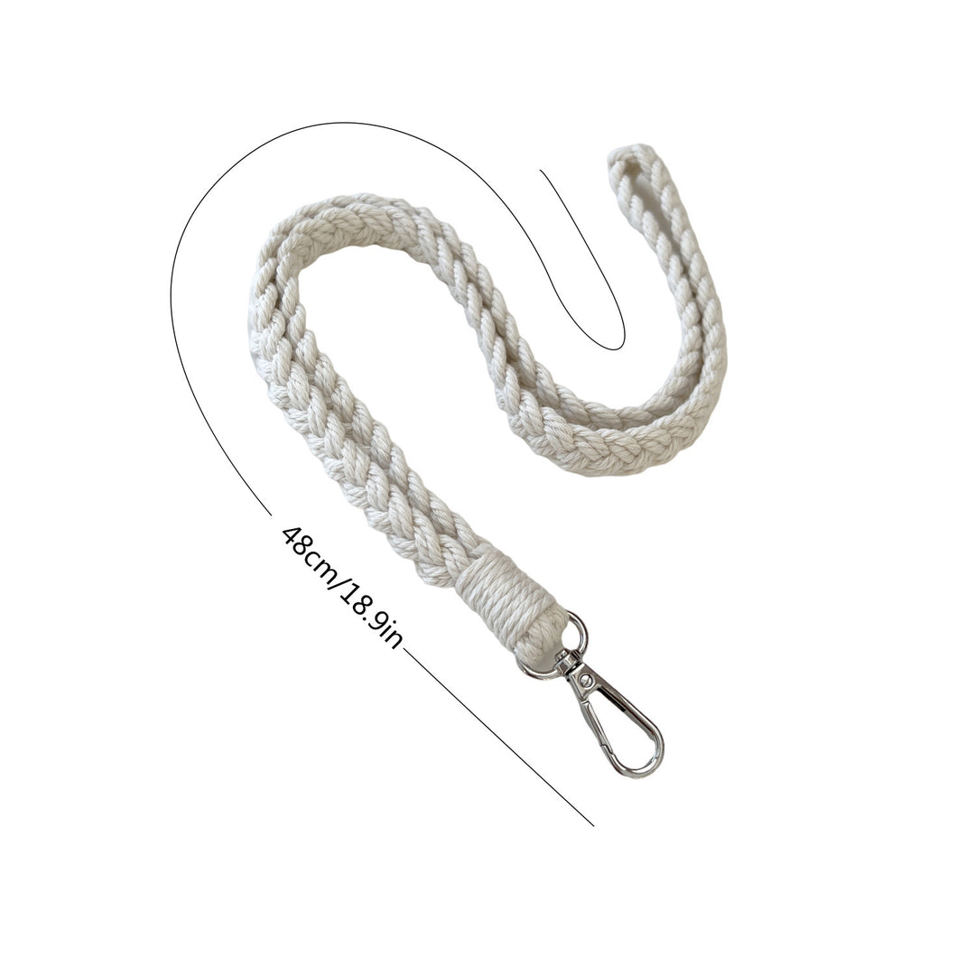 Braided Cotton Dog Leash Bowlift