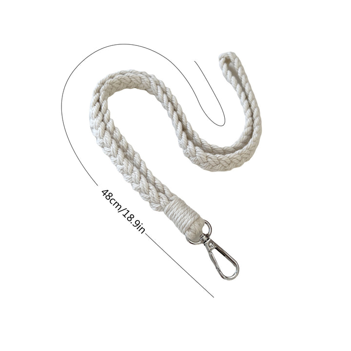 Braided Cotton Dog Leash Bowlift