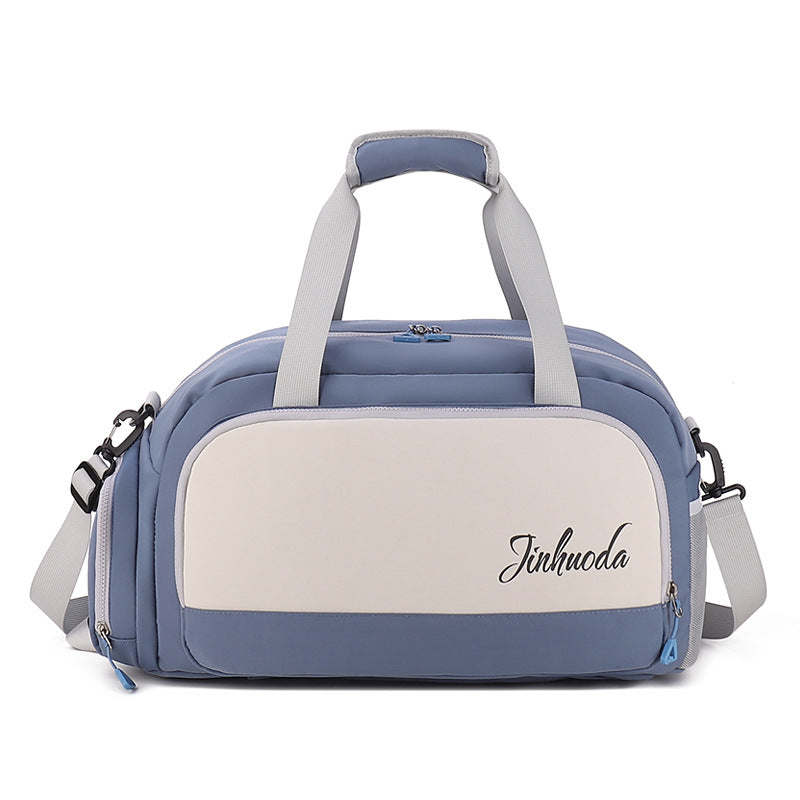 Sporty Travel Bag With Spacious Main Compartment And Practical Side Pockets Bowlift