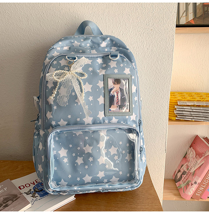 Star-Themed Multi-Functional Backpack Bowlift