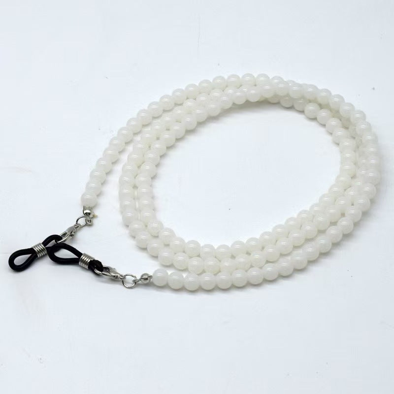 Beaded Eyewear Chain with Durable Clips Bowlift