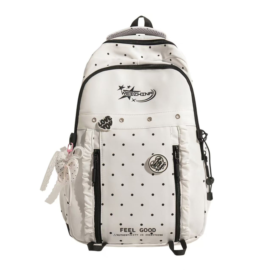 Practical Multi-Compartt Backpack Bowlift