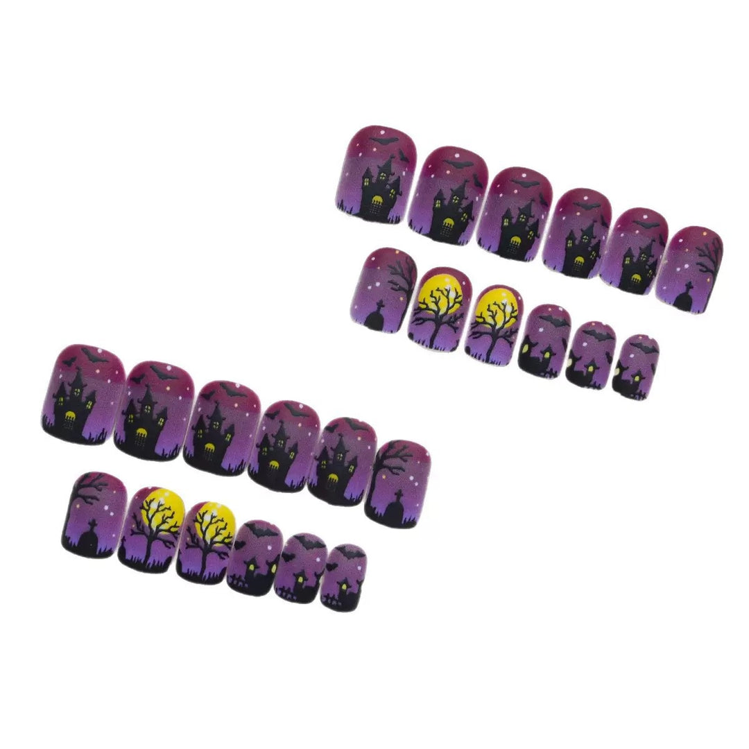 Halloween Nail Art Set with Spooky 3D Designs Bowlift