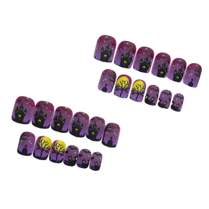 Halloween Nail Art Set with Spooky 3D Designs Bowlift