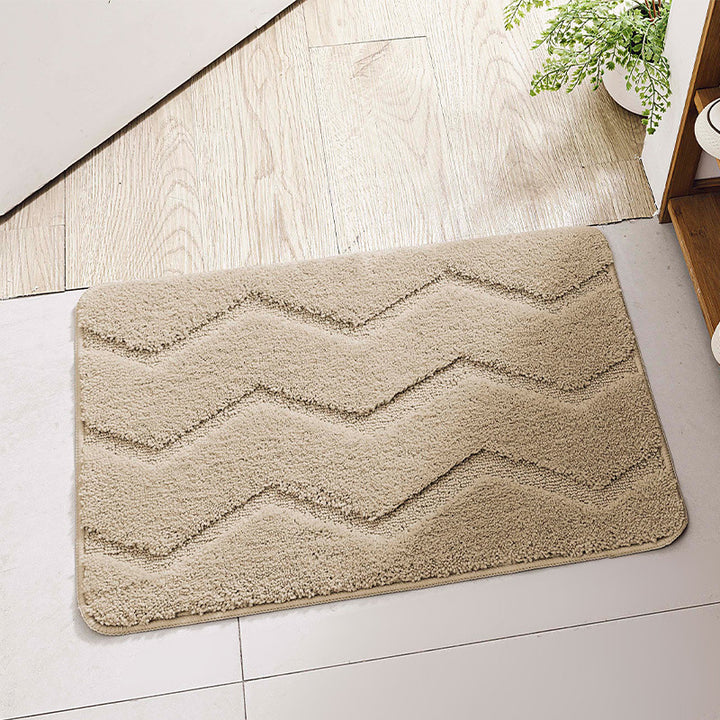 Chevron Pattern Bath Mat