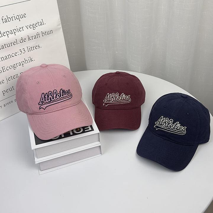Women's Embroidered Athletic Baseball Cap Bowlift