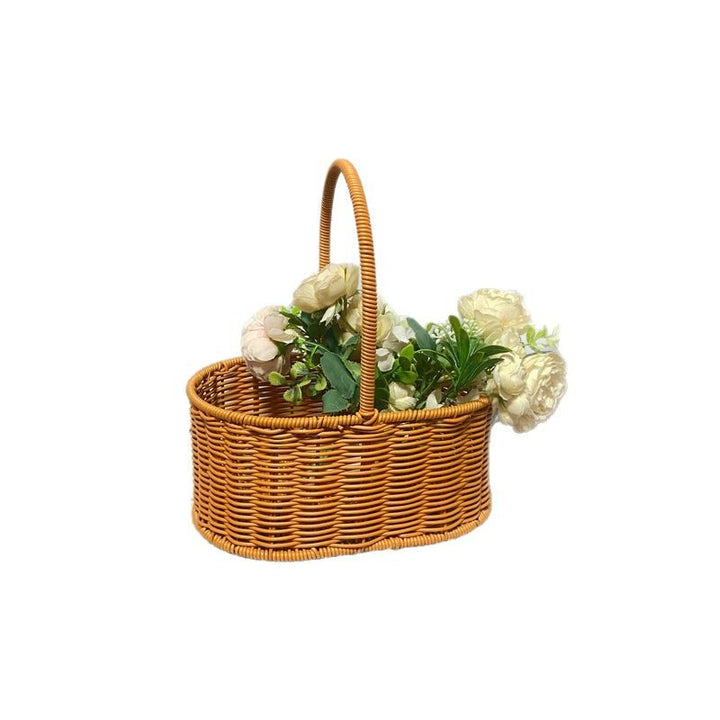 Unisex basket made of woven material Bowlift