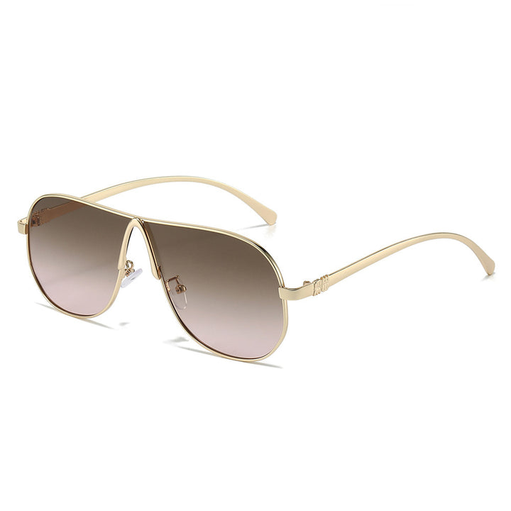 Aviator Sunglasses with Gradient Lenses Bowlift