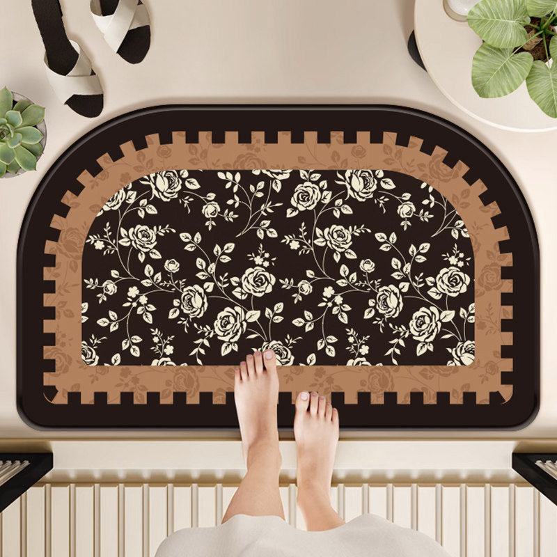 Plush Bath Mat Bowlift