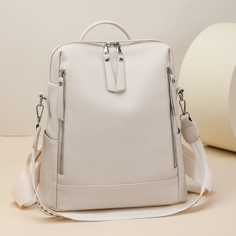 Textured Multi-Pocket Backpack Bowlift