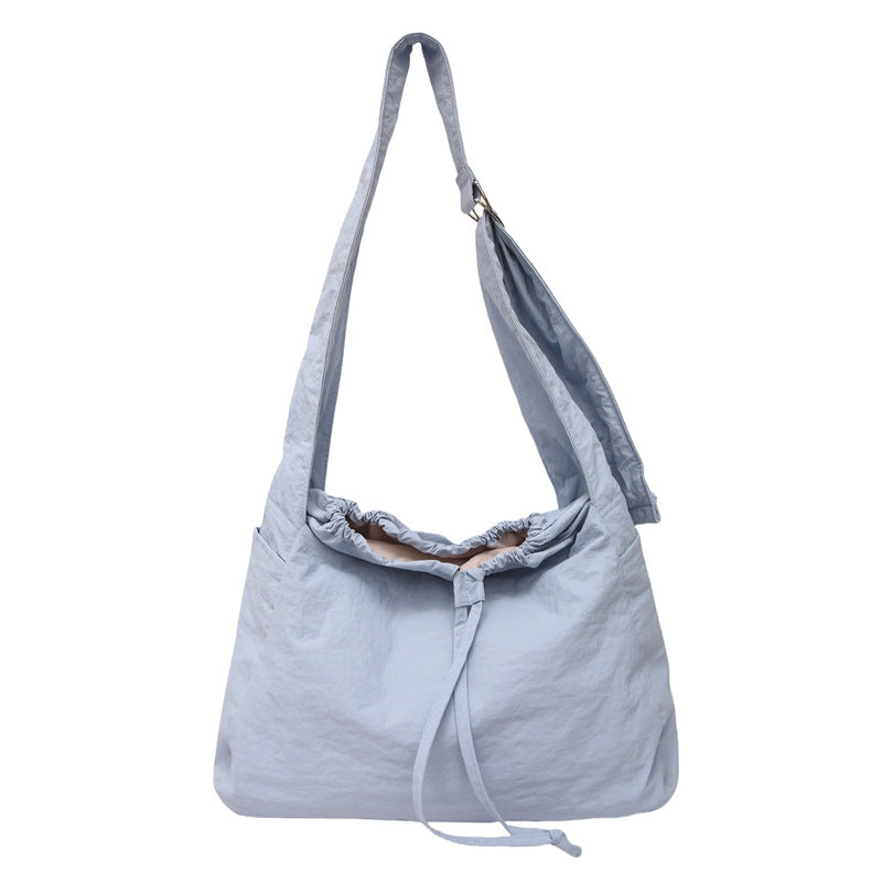 Lightweight Drawstring Shoulder Bag Bowlift