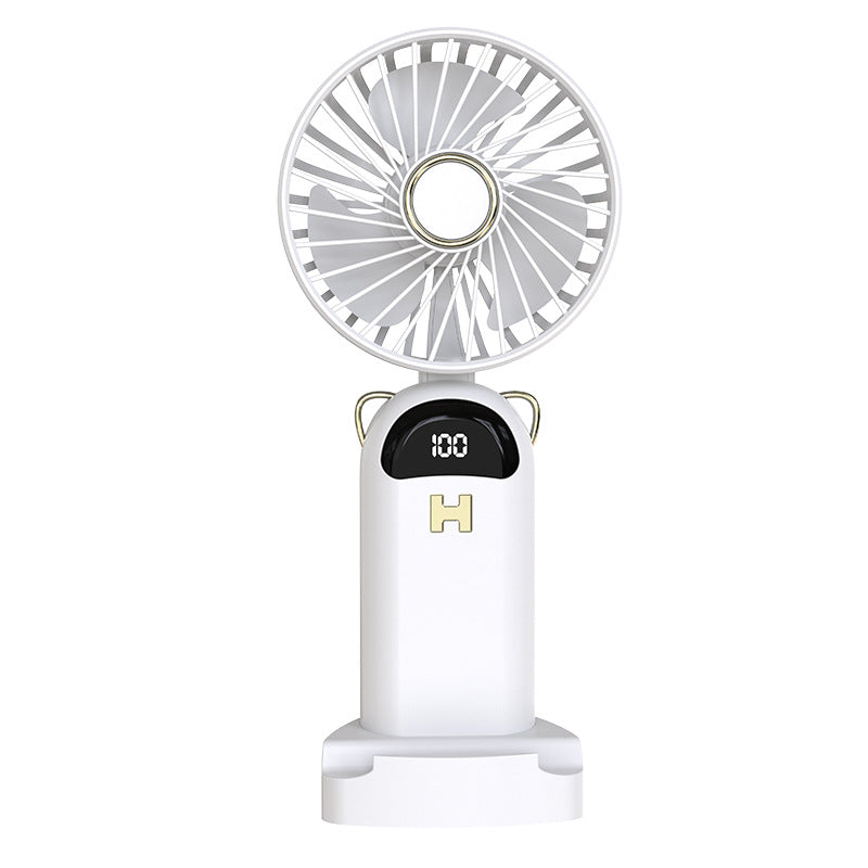 Unisex Portable Rechargeable Handheld Fan Bowlift
