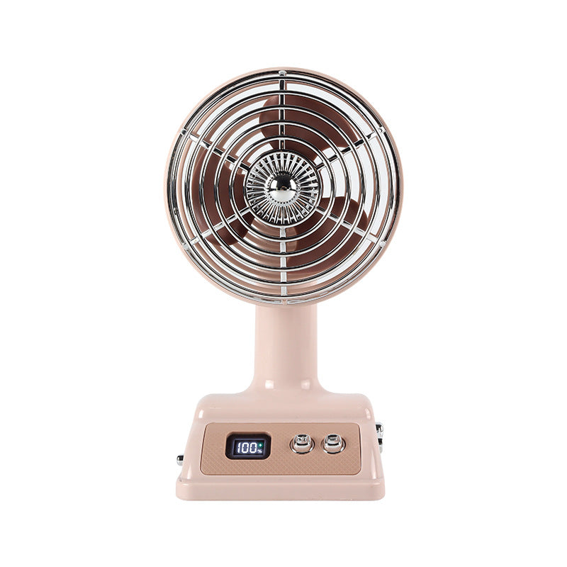 Ladies elegant portable table fan with digital control Bowlift