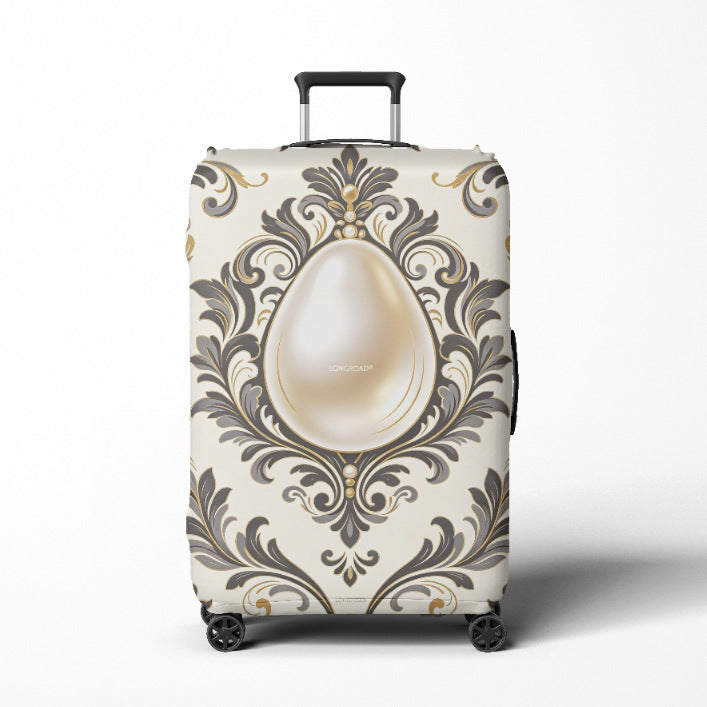 Women's suitcase cover in elegant vintage design Bowlift