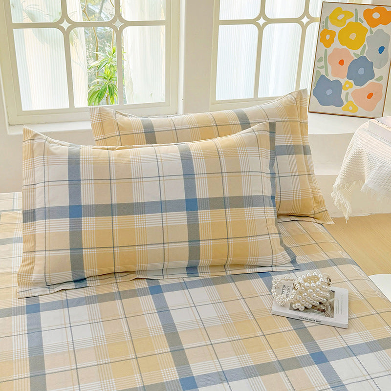 Flower Print Pillowcase Set