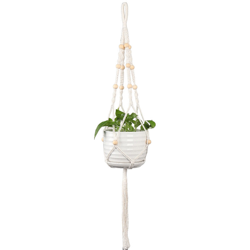 Plant-hanging macrame shelf Bowlift