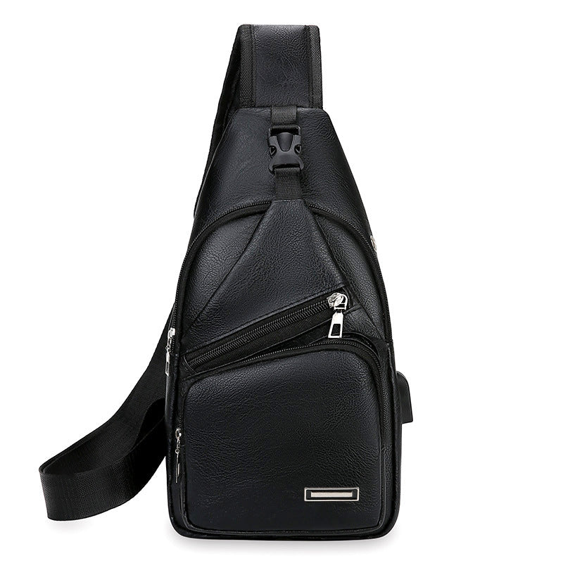 Multi-Compartment Stylish Sling Bag Bowlift