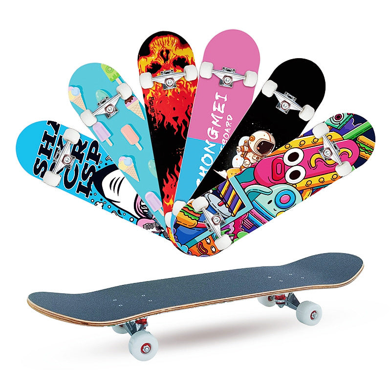 Graphic Artistic Skateboard Bowlift