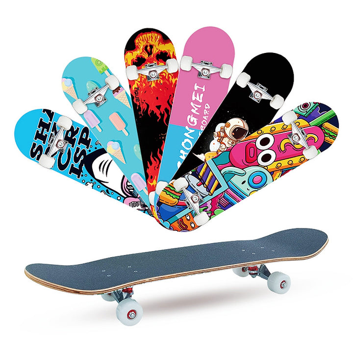 Graphic Artistic Skateboard Bowlift