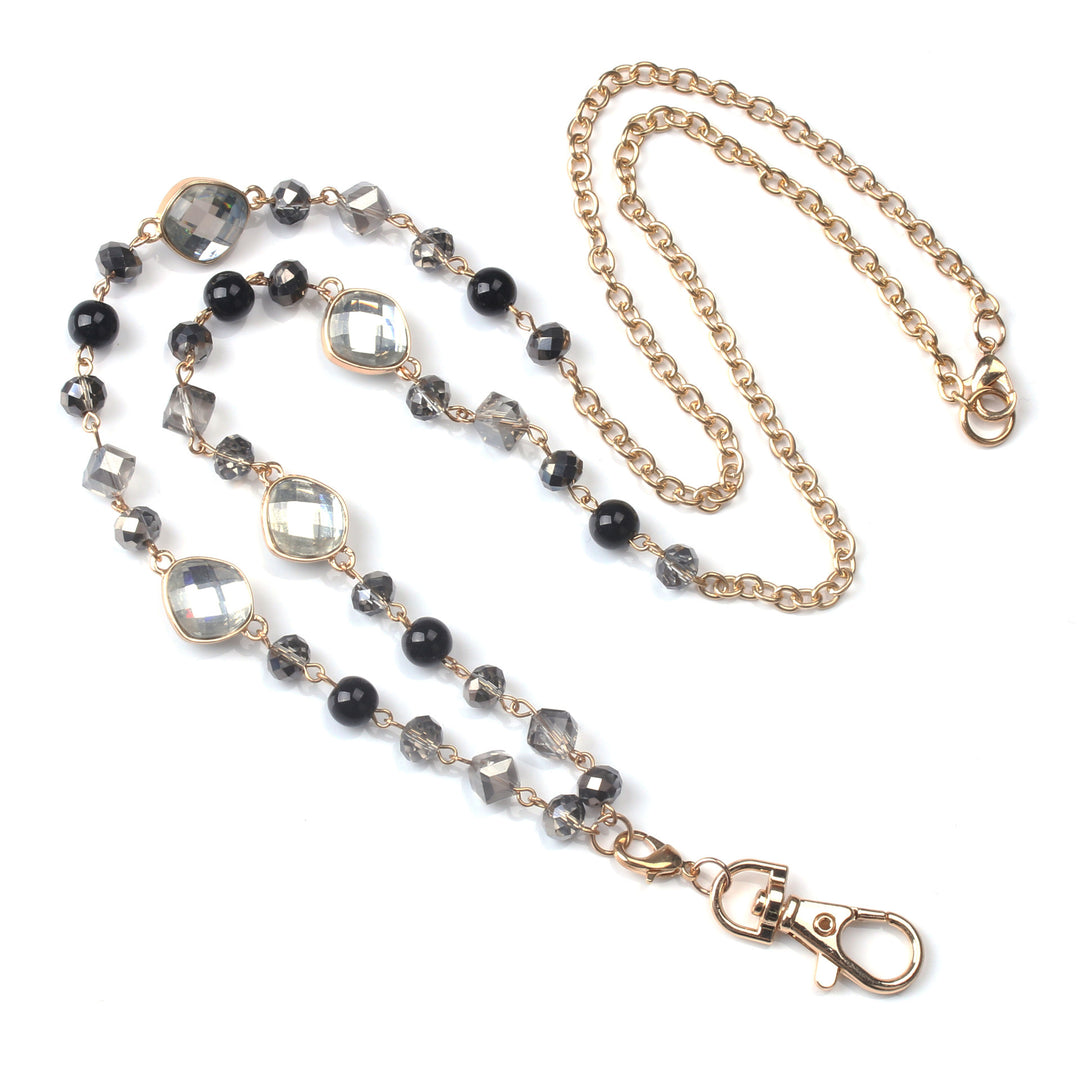 Decorative Beaded Eyewear Lanyard Bowlift