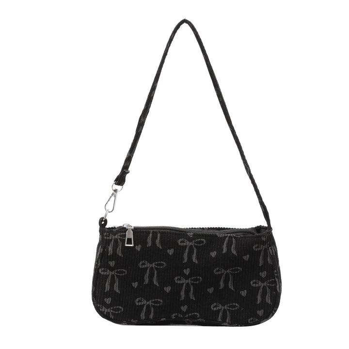 Cute Bow-Patterned Micro Crossbody Bag