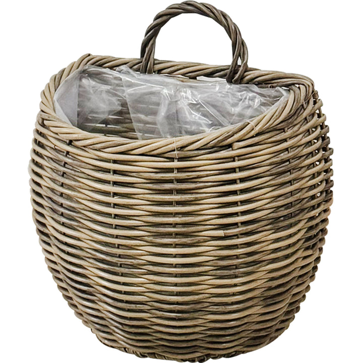 Decorative storage basket with handle Bowlift