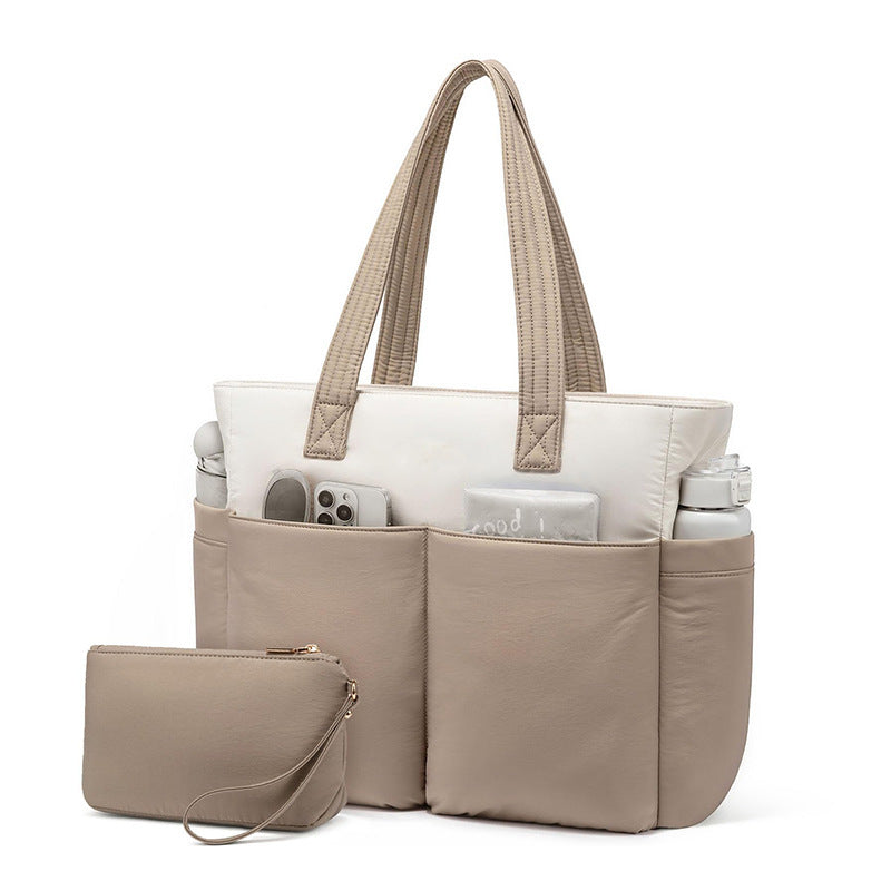 Stylish tote bag with versatile compartments Bowlift