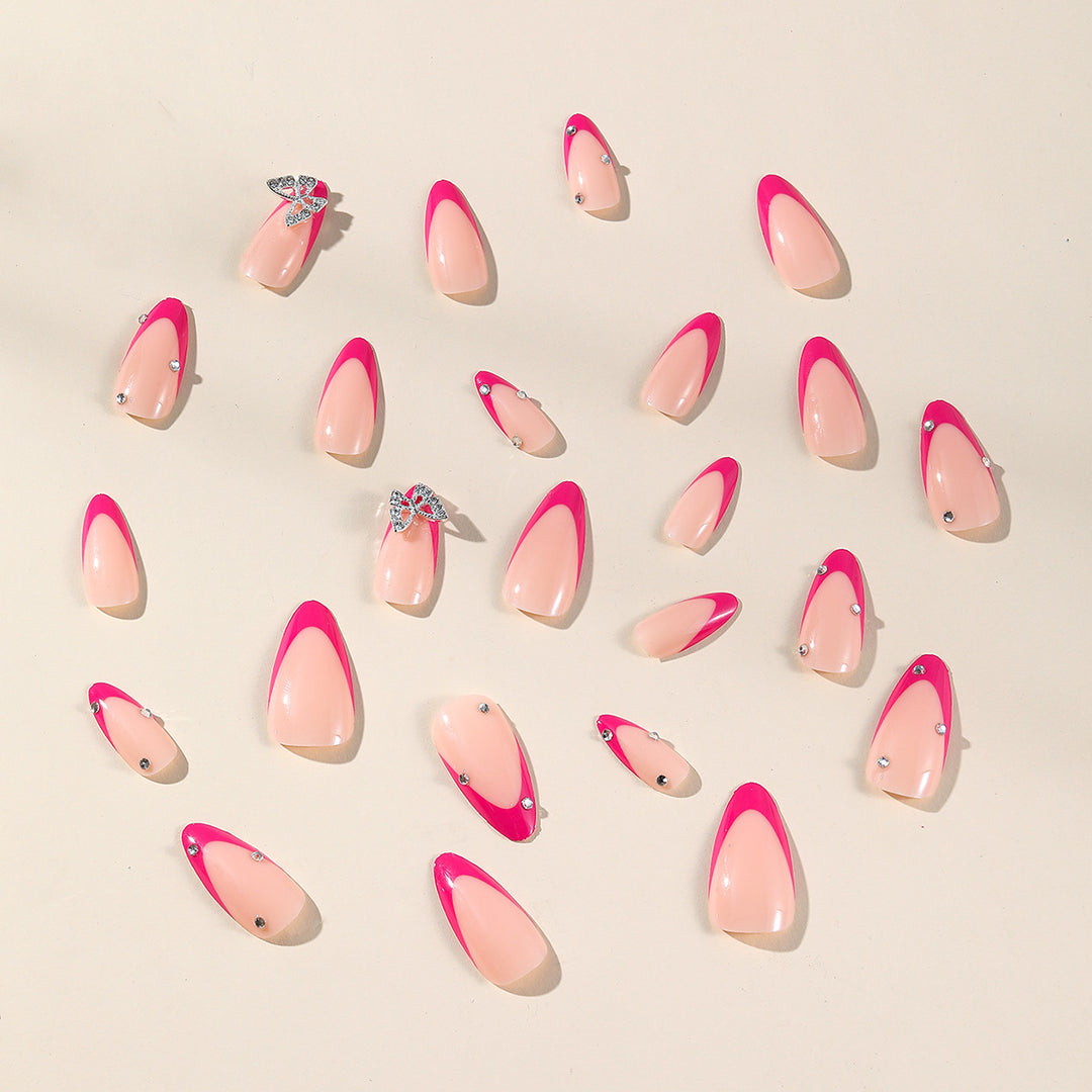 Decorative 3D Butterfly Nail Art Extensions Bowlift