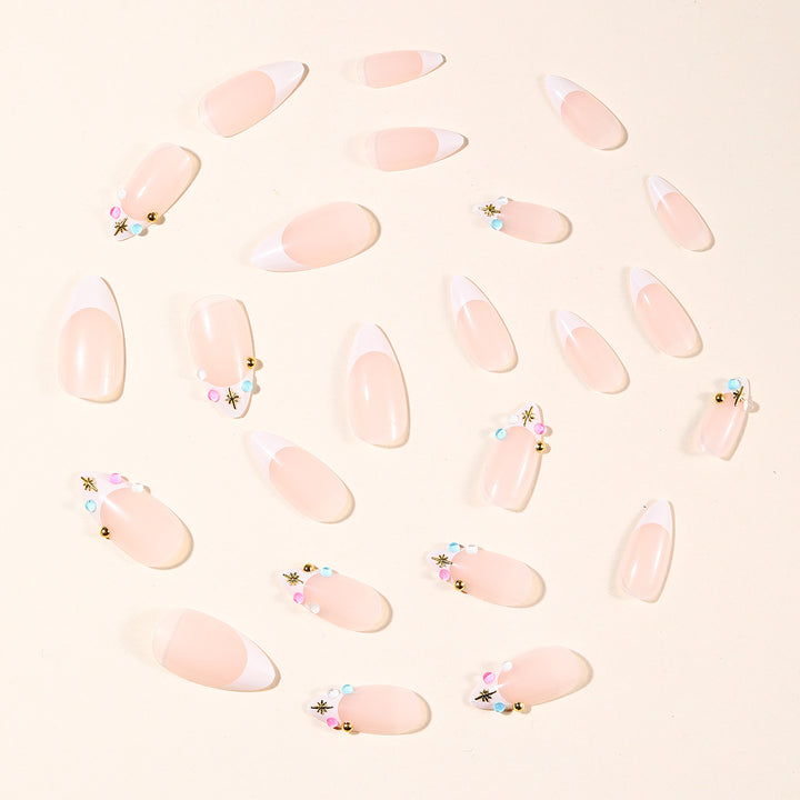 Decorative 3D Gel Nail Art Extensions Bowlift