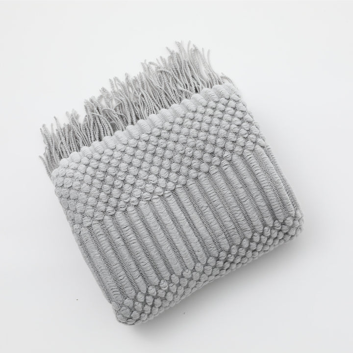 Textured Knit Scarf Bowlift