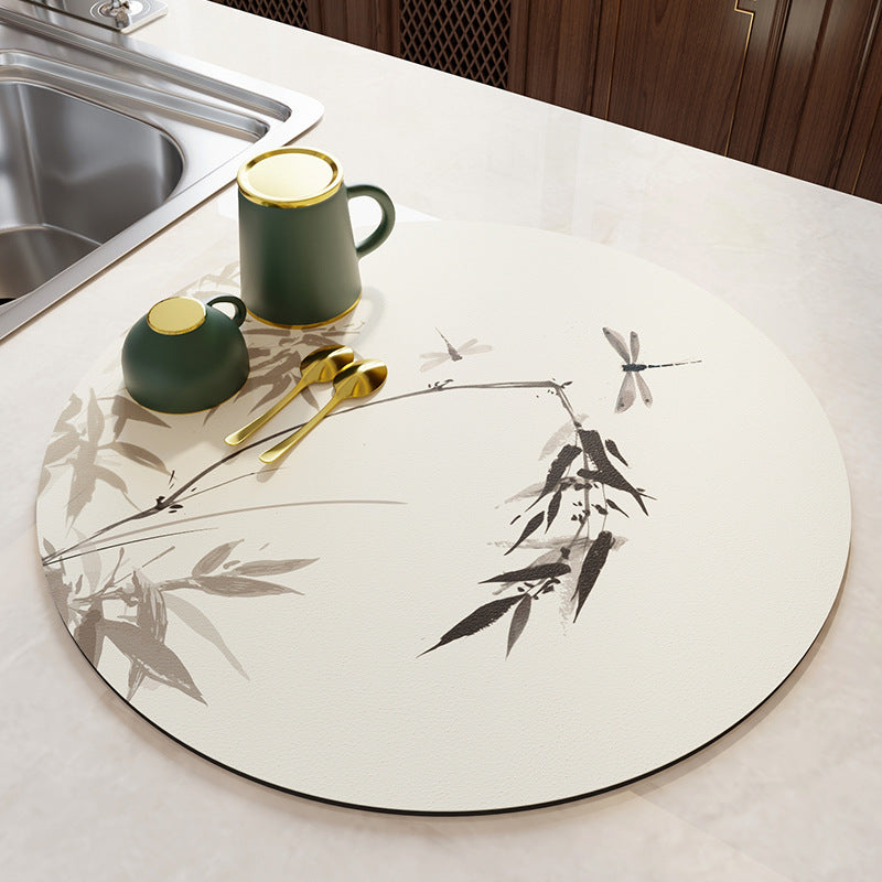Elegant Round Kitchen Table Mat Bowlift