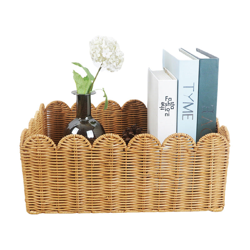 Decorative Woven Storage Tray Bowlift