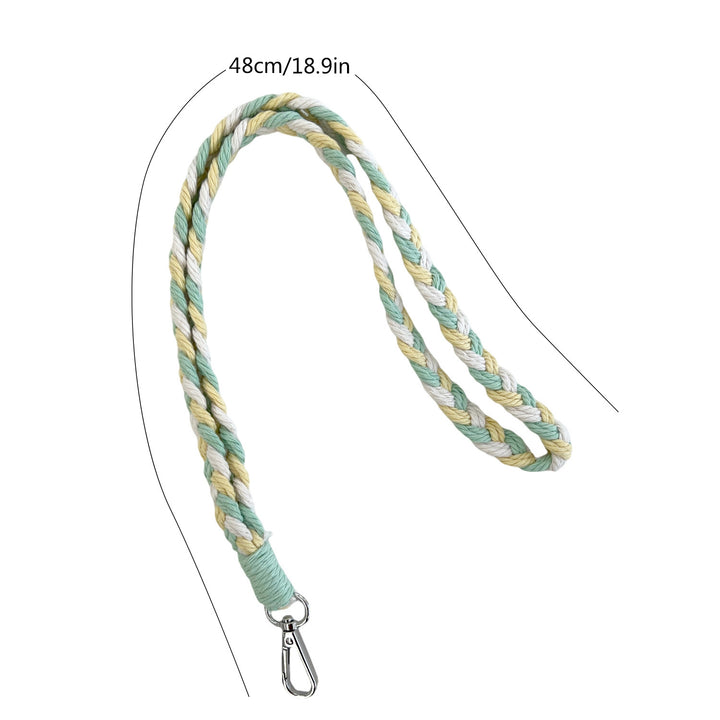 Braided Cotton Dog Leash Bowlift