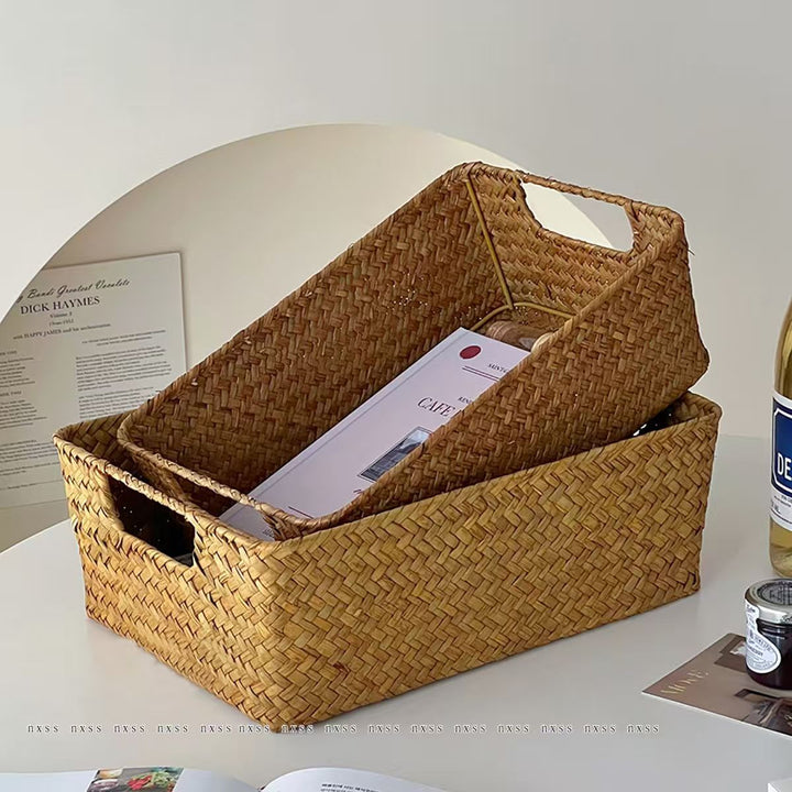 Handwoven Decorative Storage Baskets