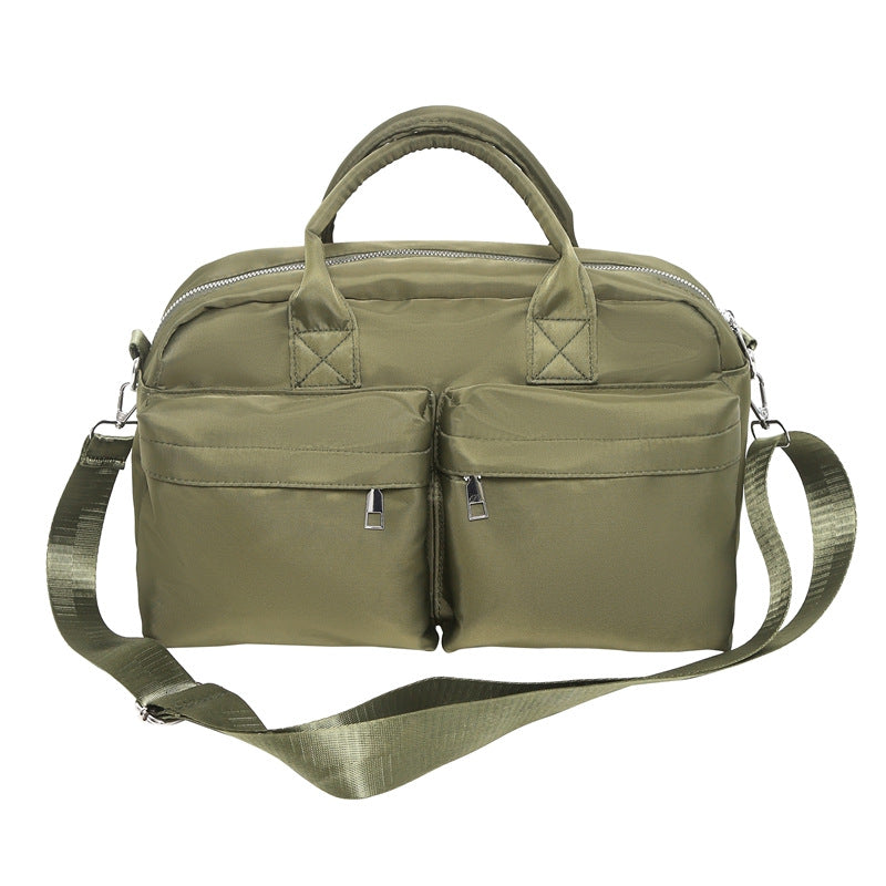 Multifunctional Tote Bag With Practical Exterior Pockets Bowlift