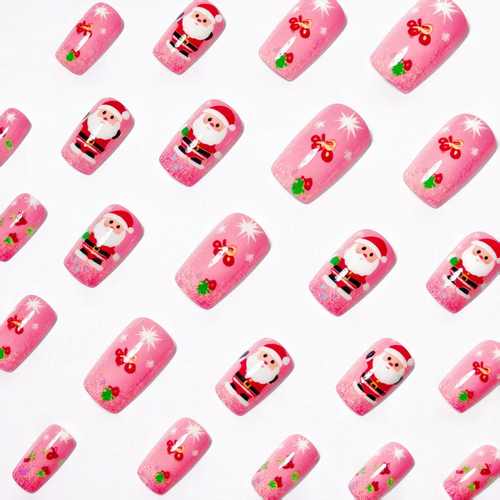 Festive Artificial Nails Bowlift